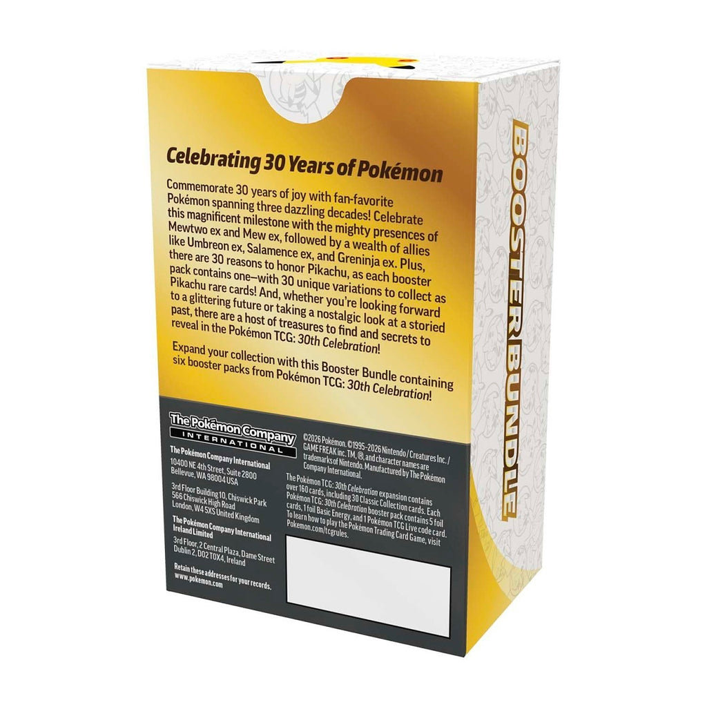 30TH Celebrations Booster bundle | Sealed