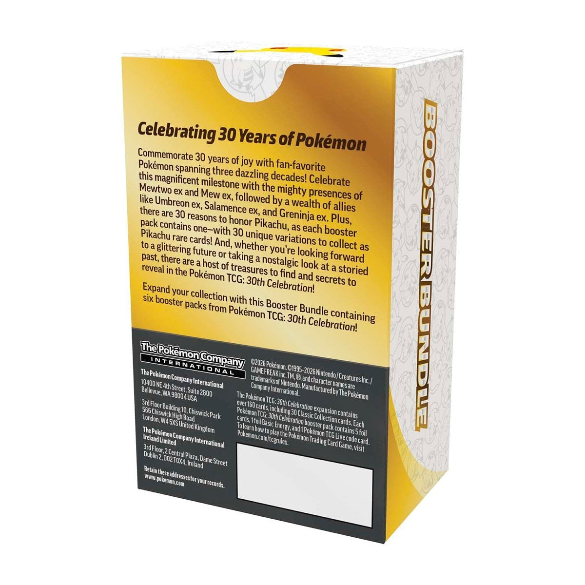 30TH Celebrations Booster bundle | Sealed